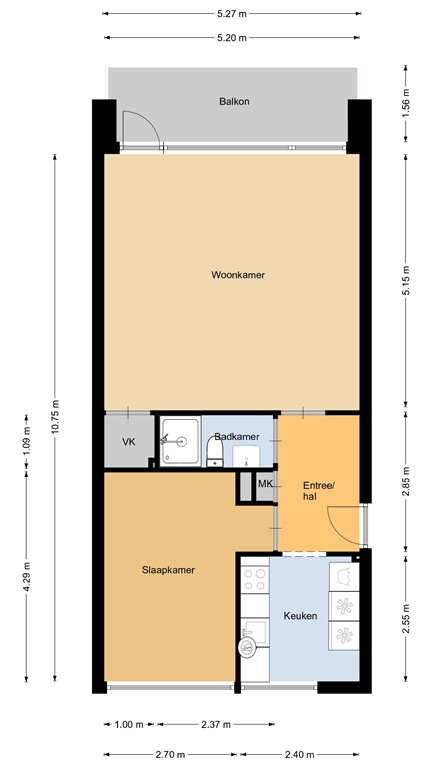 mediumsize floorplan